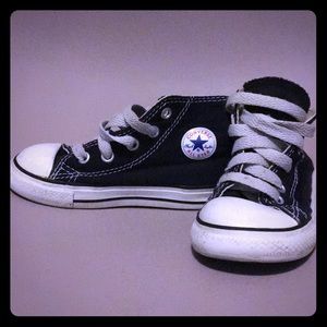 Converse Chuck Taylor All Star baby black size 7c